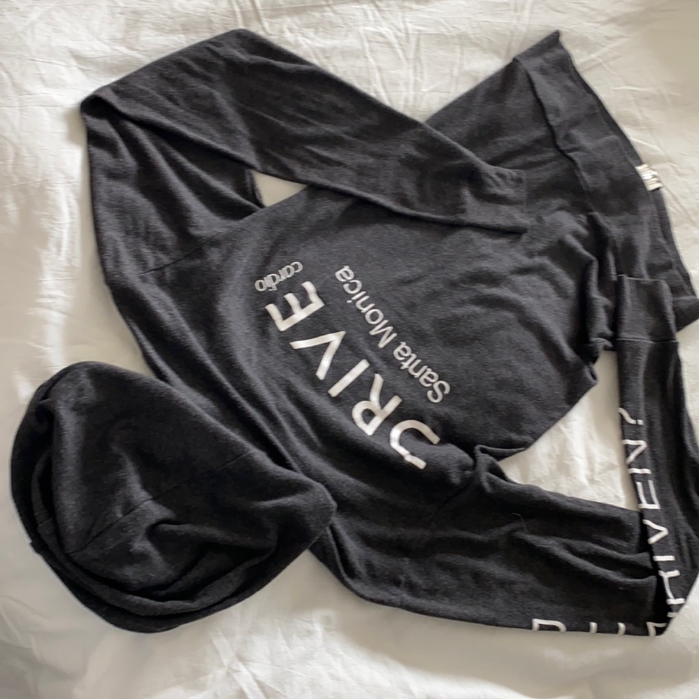 Lightweight zip up hoodie